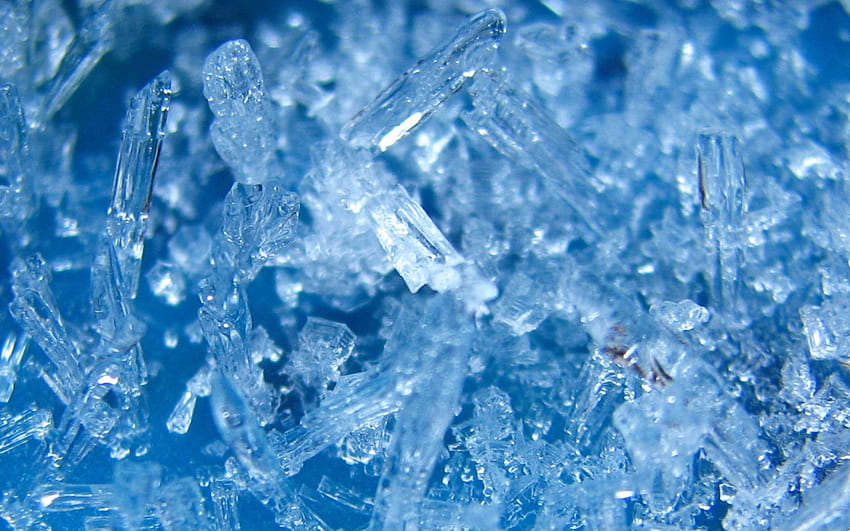 Ice Crystal, Crystal Rock HD wallpaper