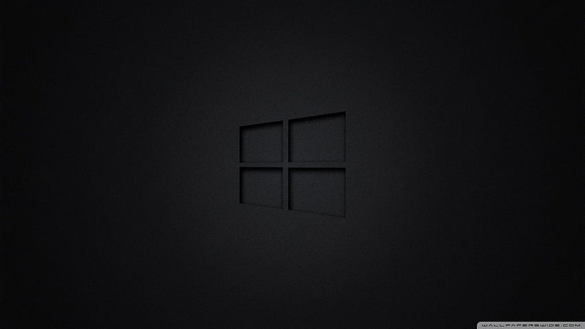 Windows 10 Black, HP Black HD wallpaper