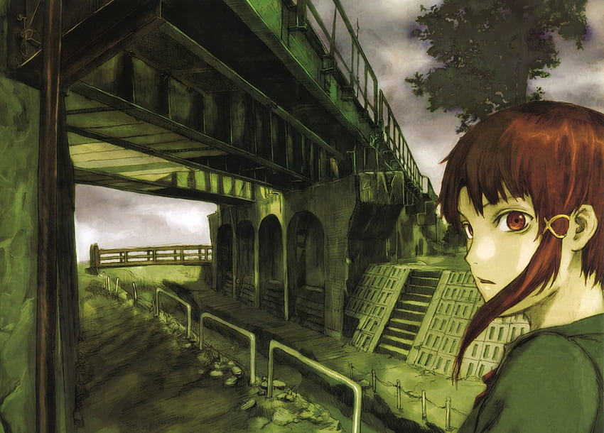 Serial Experiments Lain and Background HD wallpaper