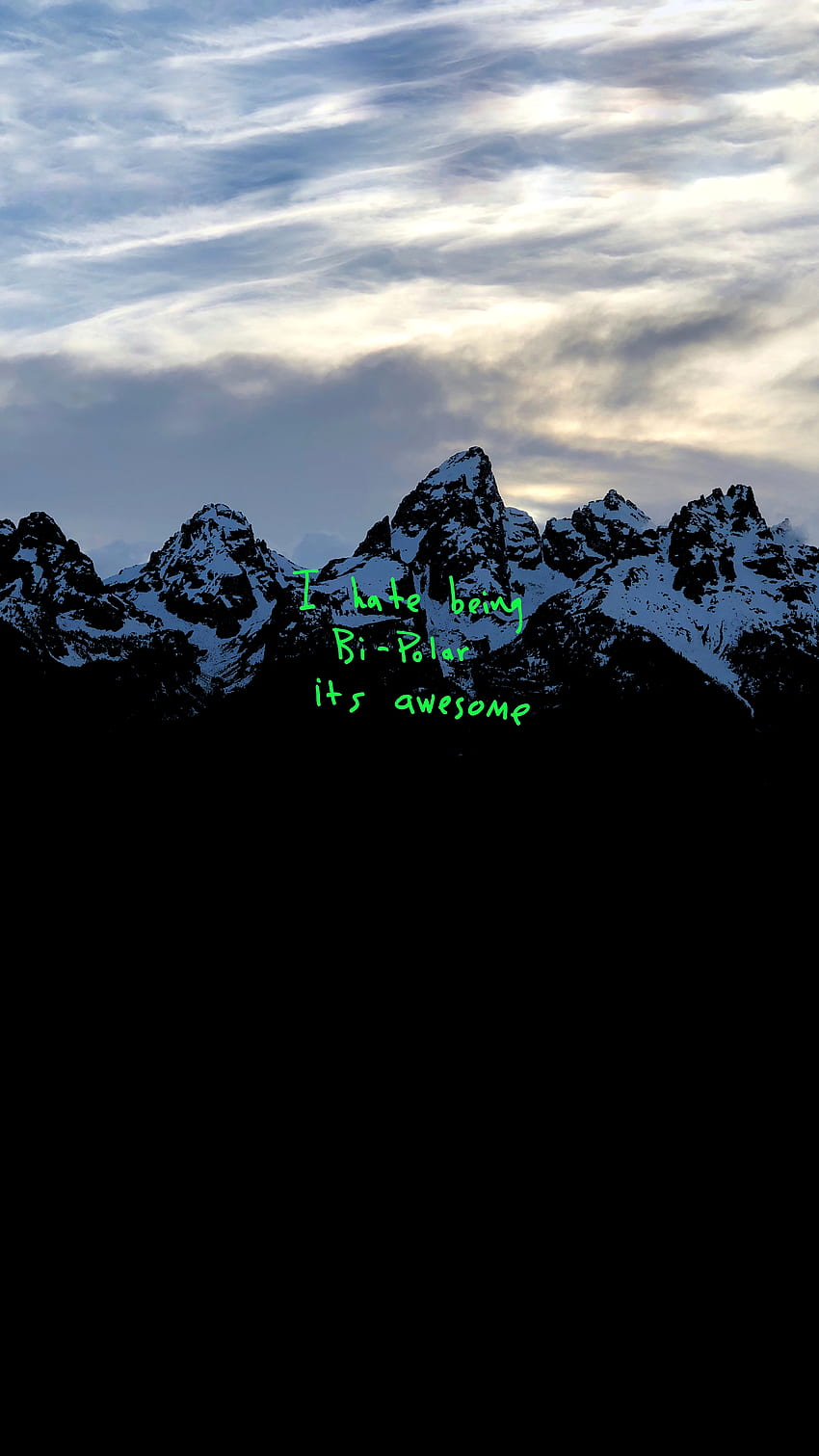 Sampul Album Kanye West Ye wallpaper ponsel HD