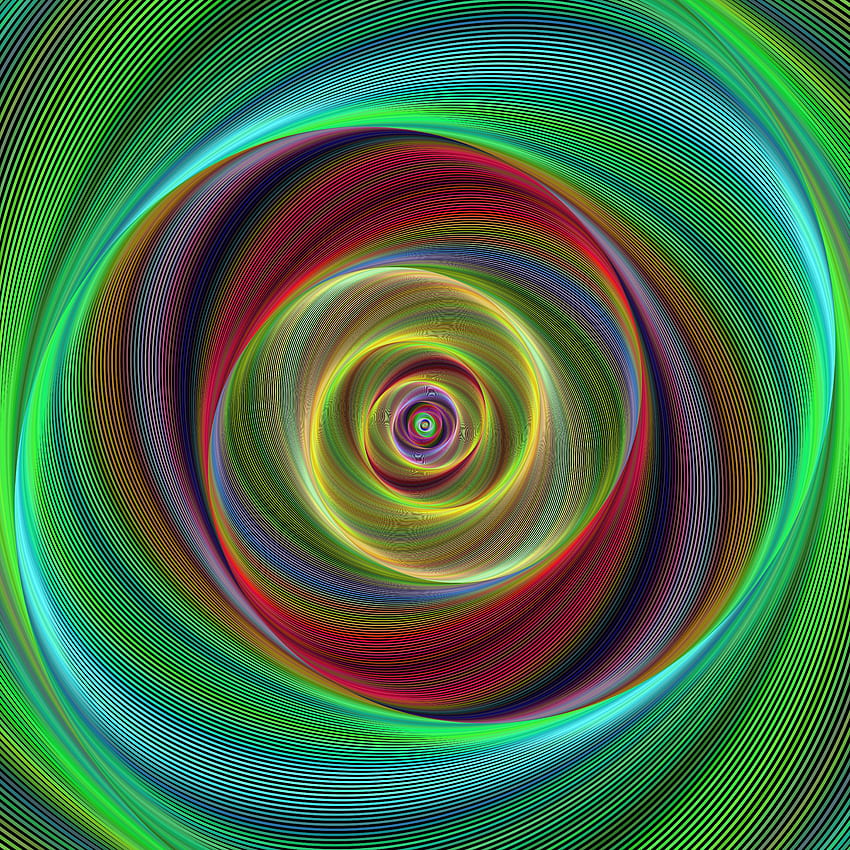 Abstrakt, Linien, Fraktal, Rotation, Spirale HD-Handy-Hintergrundbild