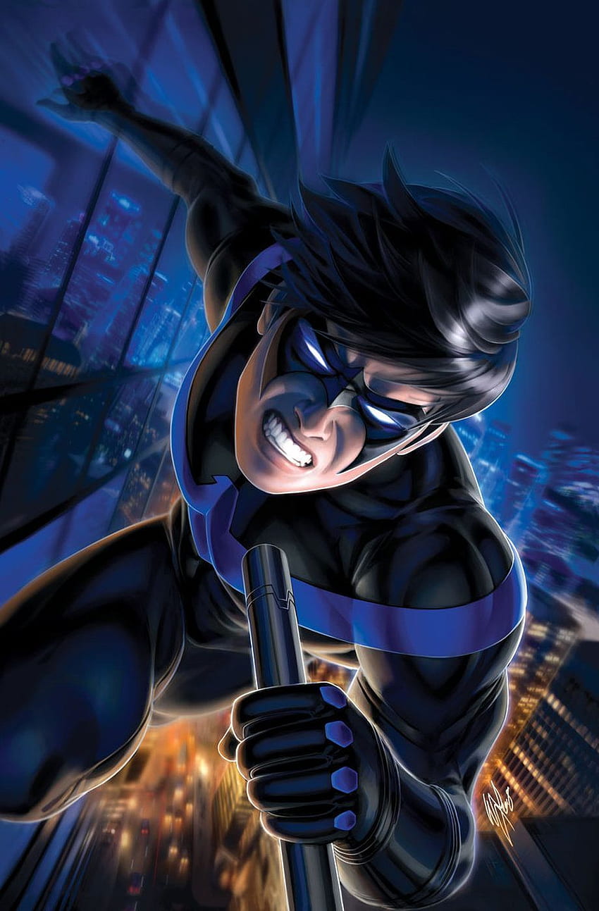 iPhone DC Comics Flash iPhone için Müthiş Süper Kahraman DC çizgi romanları, Nightwing, DC çizgi roman karakterleri HD telefon duvar kağıdı