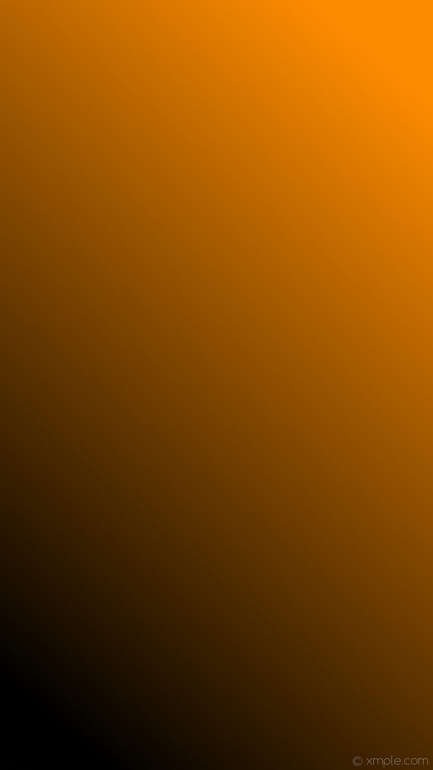 degradado naranja negro lineal naranja oscuro fondo de pantalla del teléfono