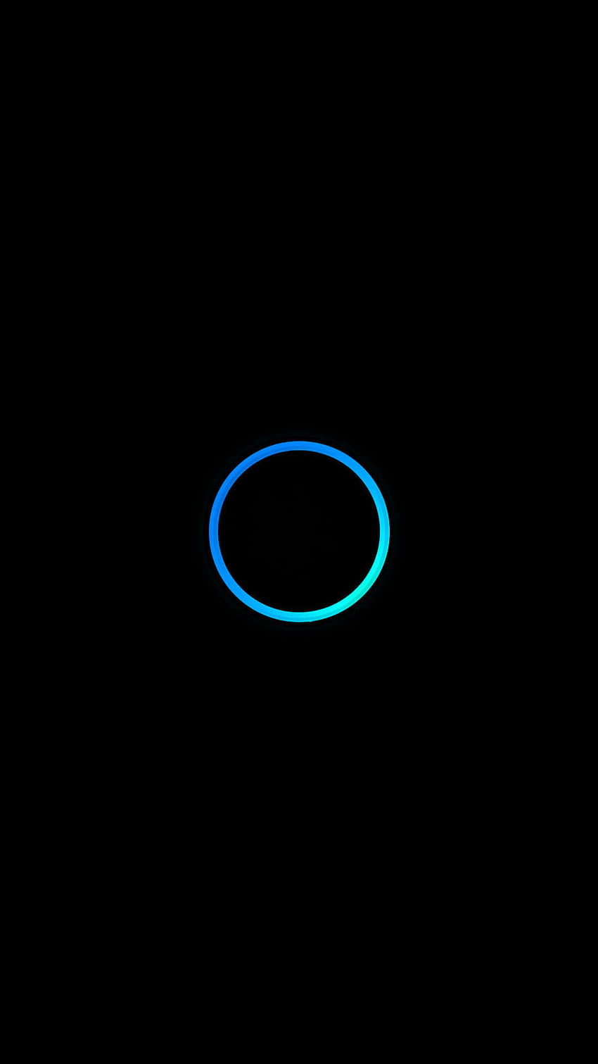 Blue Circle, Black Circle 6 HD phone wallpaper