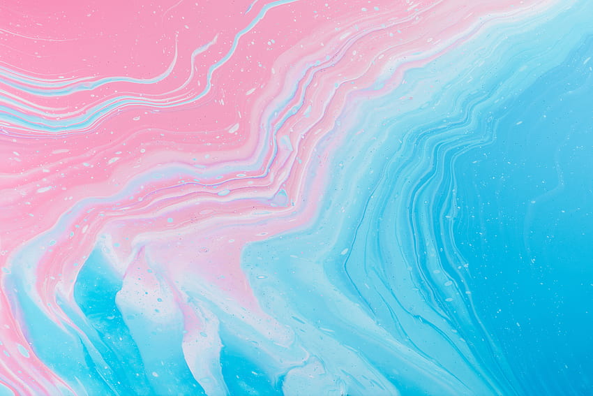 핑크 화이트 블루 퍼플 페인트 스플래쉬 페인트 스플래터 추상 다채로운 시안 - 해상도: HD 월페이퍼