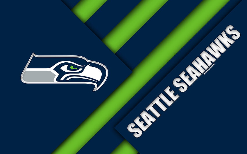 Seattle Seahawks, NFC West, , logo, NFL HD wallpaper