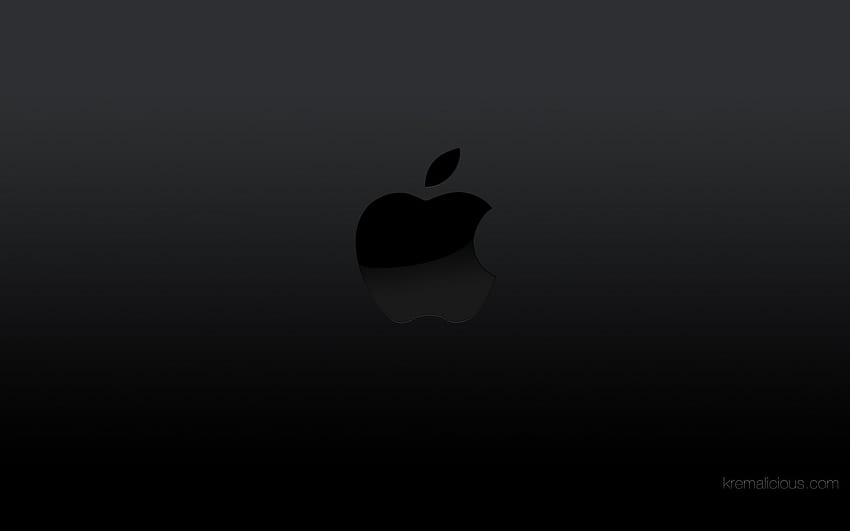 Apple Black And White, Apple Icon HD wallpaper