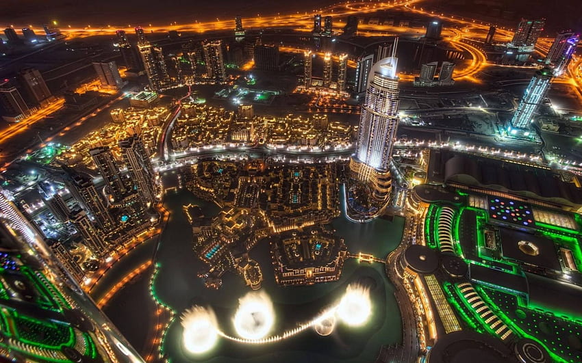 Dubai, architecture, fun, shyscrapers, cool HD wallpaper