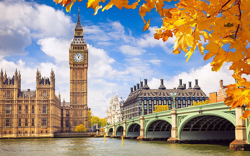 England Autumn Background. Six Flags New England , England Country and London England HD wallpaper