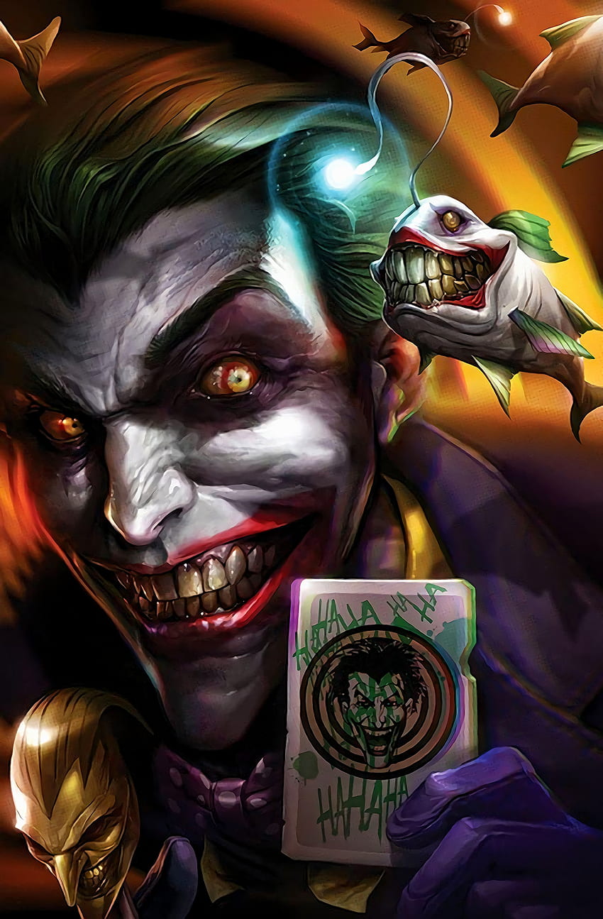 Joker, kurgusal karakter, Marvel HD telefon duvar kağıdı