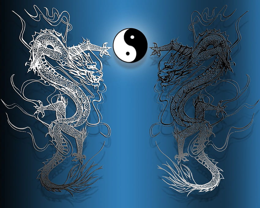 Ying Yang - SpyInBlack. Simbol Ying Yang, Naga Yin Yang Wallpaper HD