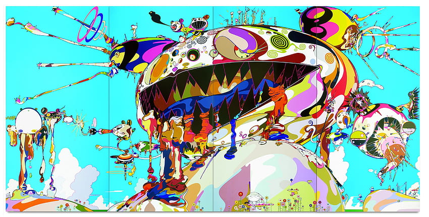 Takashi Murakami Talks Kanye West, Louis Vuitton x Supreme HD wallpaper