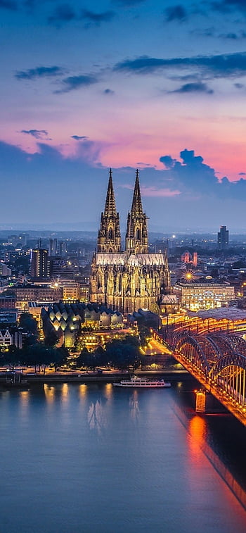 Germany cologne bridge building city HD wallpapers | Pxfuel