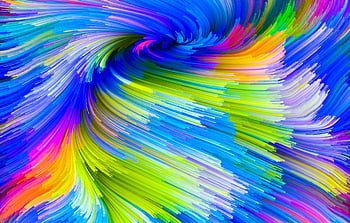 Abstractive rainbow paint splash HD wallpapers | Pxfuel
