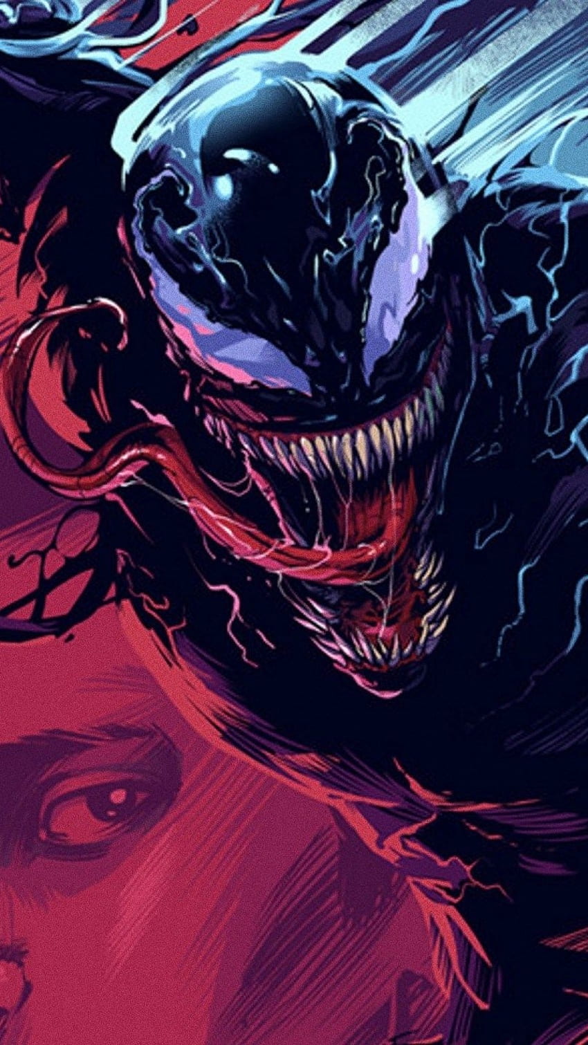 Venom, Marvel, Artwork HD phone wallpaper | Pxfuel