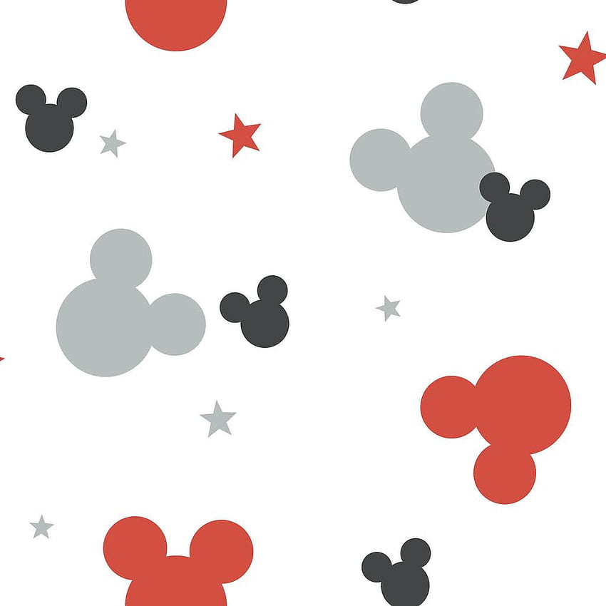 DY0209 Disney Kids Mickey Mouse Heads – US Wall Decor, White Mickey Mouse HD phone wallpaper