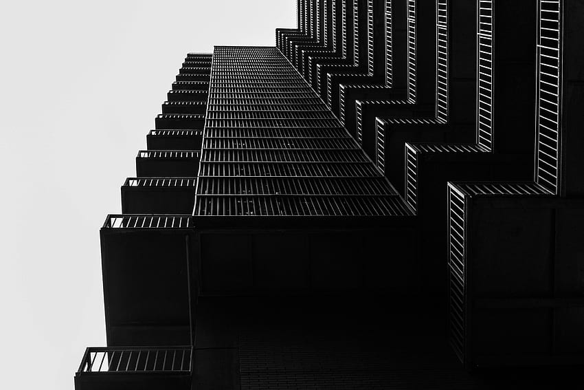 Black Building HD wallpaper