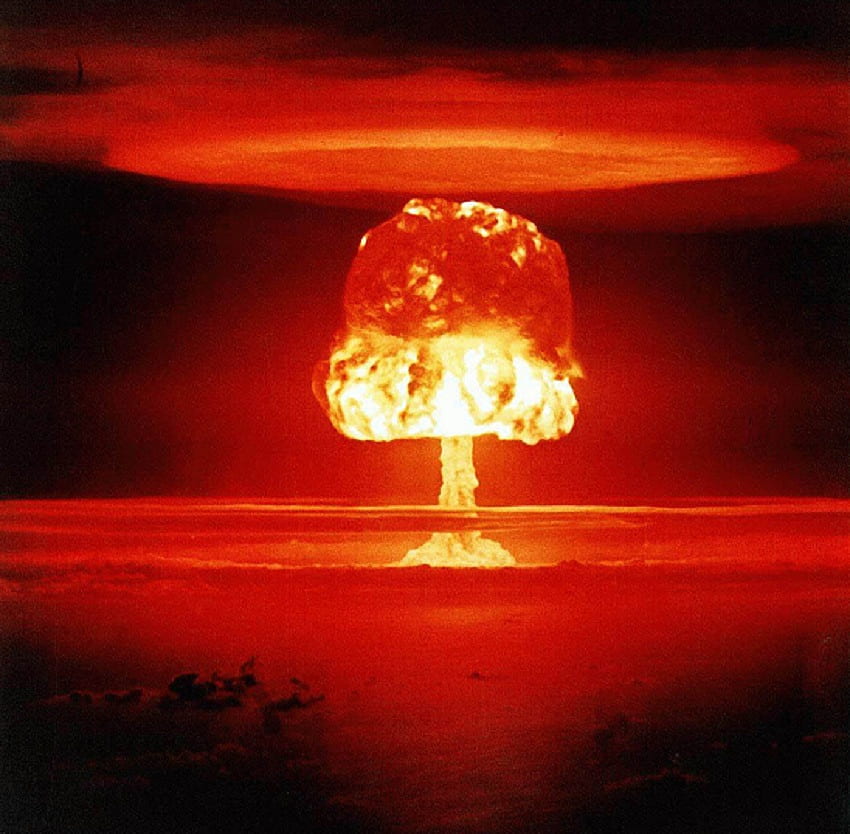 핵무기, 삽화, 폭발, 핵무기, 버섯 구름, 추상, 공상 HD 월페이퍼