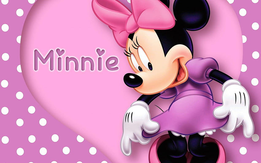 Minnie Mouse . Minnie Mickey Ears, Purple Minnie Mouse HD wallpaper