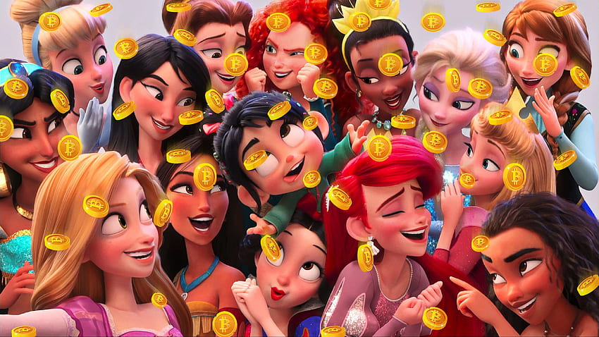 Bitcoins d'en haut Vanellope Disney Princess Ralph Breaks The Internet Wreck It Ralph 2 Film 2018 S7411 : Bitcoin Fond d'écran HD