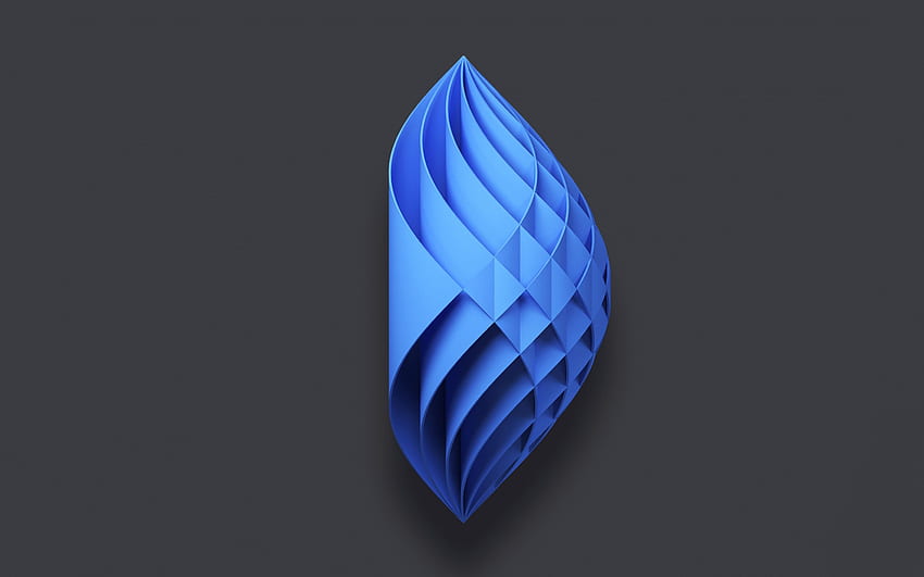 Microsoft Azure AI, latar belakang abu-abu, teknologi modern, logo Microsoft Azure AI, logo biru 3D, Microsoft untuk dengan resolusi. Kualitas tinggi Wallpaper HD