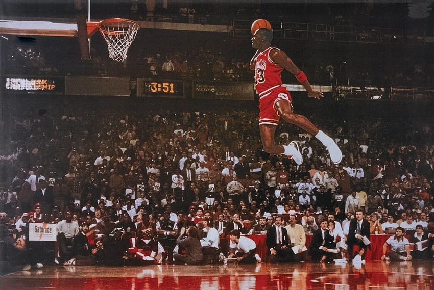 Latar Belakang Michael Jordan Wallpaper HD