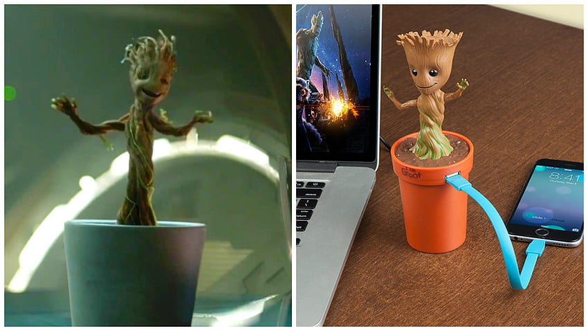 Add this dancing baby Groot car charger to your holiday shopping list right now HD wallpaper