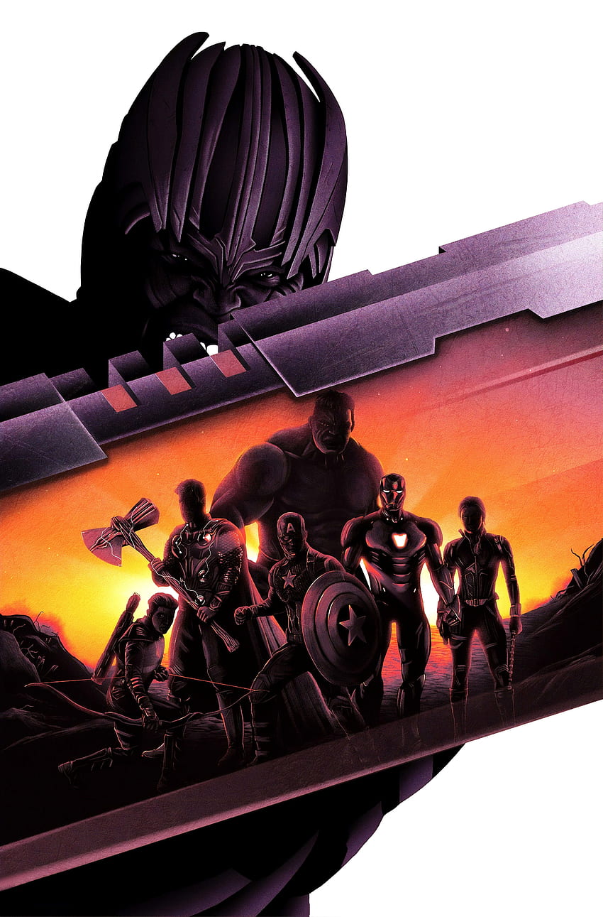 Thanos e todos os heróis, Marvels, Avengers: Endgame Papel de parede de celular HD