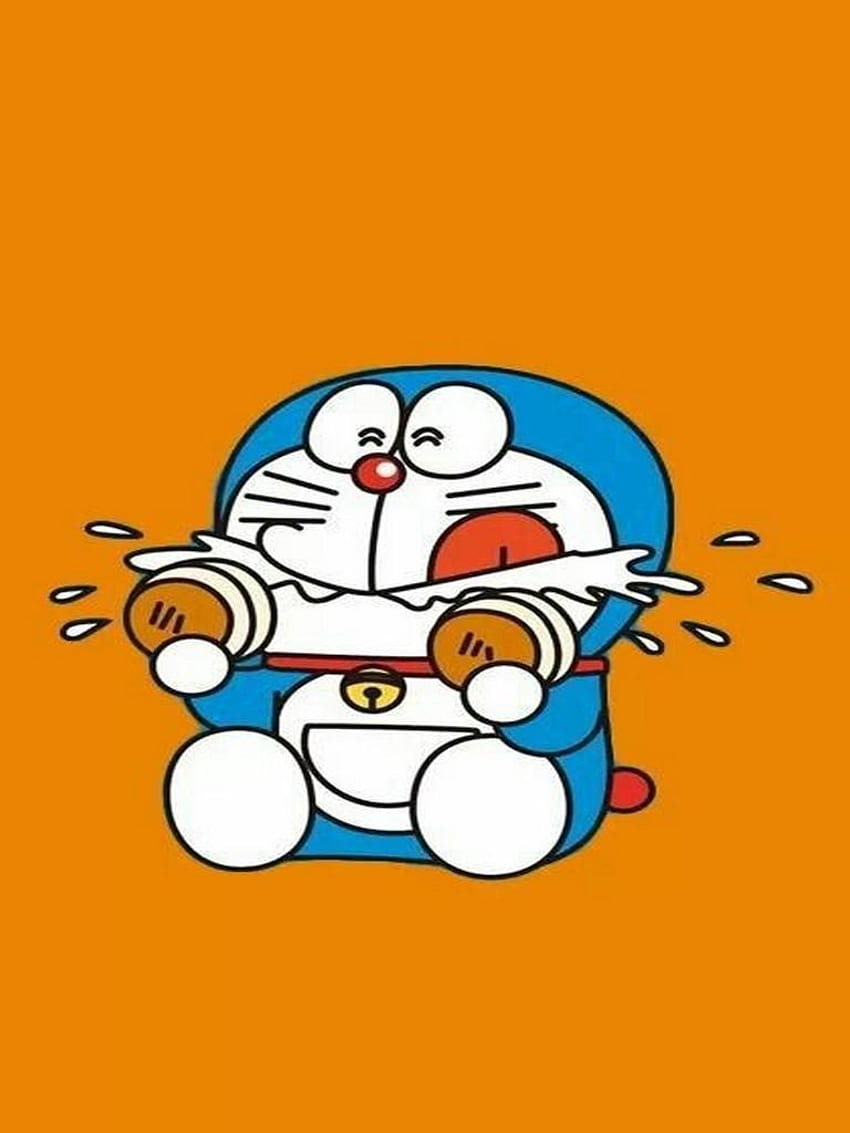 Doraemon für Android, Gelbes Doraemon HD-Handy-Hintergrundbild