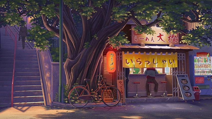 Beautiful Rooms, Cozy Anime HD wallpaper