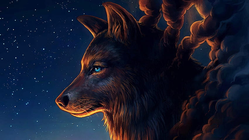 Wolf Drawings, Celtic Wolf HD wallpaper