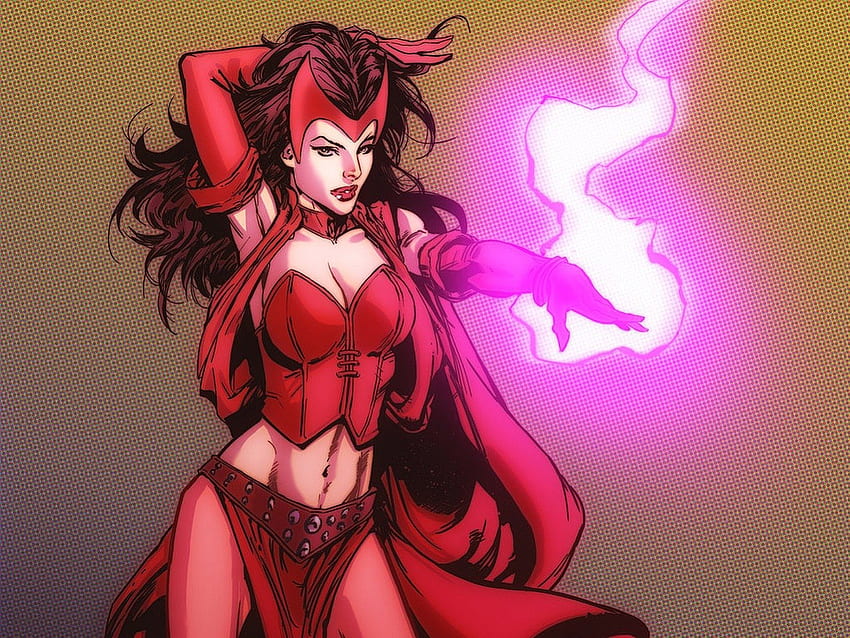 Scarlet Witch, Avengers, Wanda Maximoff, Mutant, Brotherhood of Evil Mutants Tapeta HD