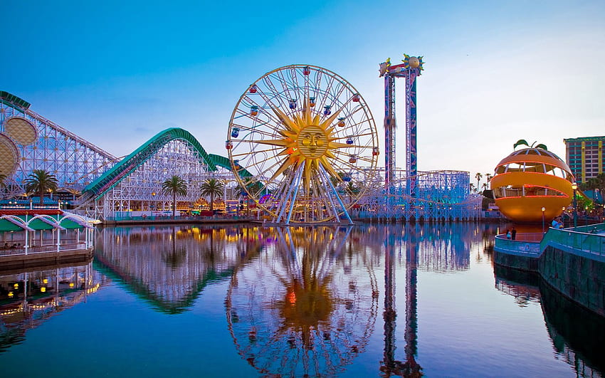 Städte, Disneyland, USA, Stadt, USA, Kalifornien, Anaheim HD-Hintergrundbild