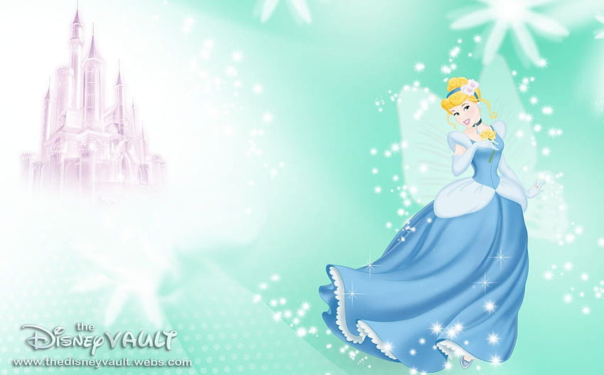 ~Cinderela~, asas, clássico, cinderela, Disney, conto de fadas, filme, vestido azul, princesa, castelo papel de parede HD
