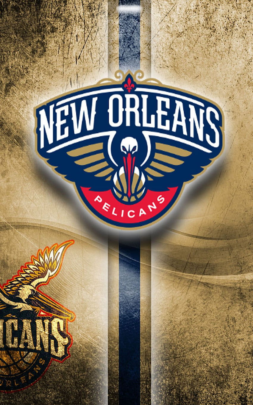 New Orleans Pelicans — telefon komórkowy, logo New Orleans Pelicans Tapeta na telefon HD