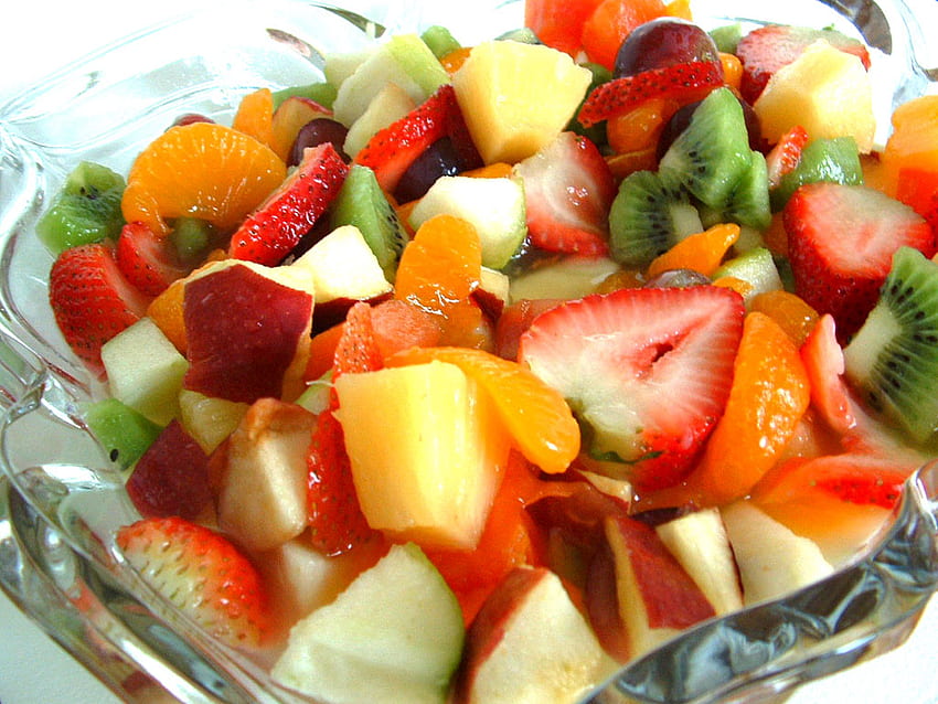 Fruit, Healthy, And Food - Fruit Salad - - teahub.io, Fresh Salad HD wallpaper