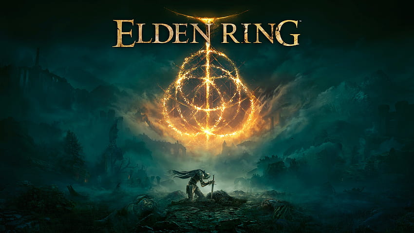 Elden Ring, typography, video game art, fantasy, 3d, video games HD wallpaper