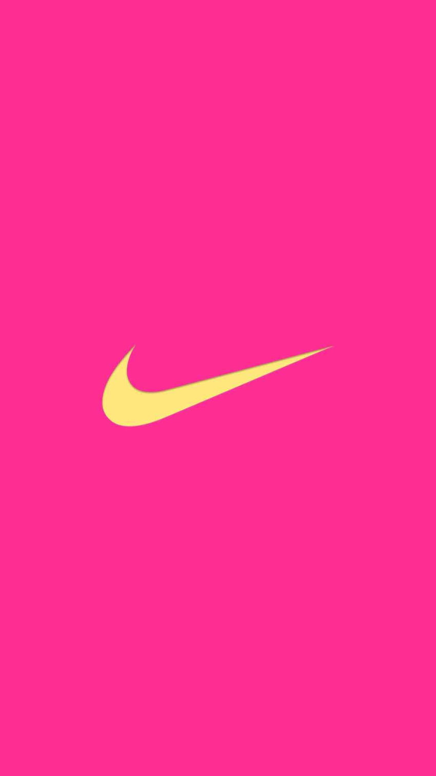 Pink Nike Logo HD phone wallpaper | Pxfuel