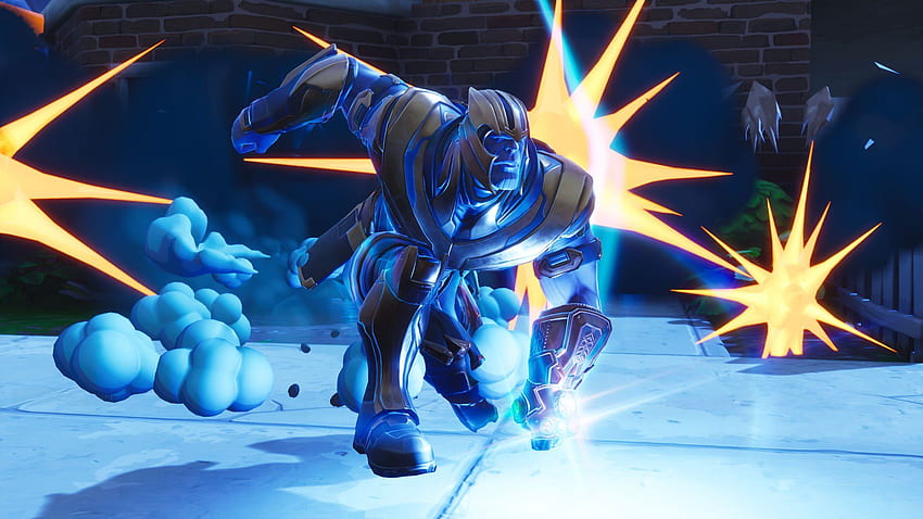 Thanos has been nerfed yet again in Fortnite, Steel Sight Fortnite Cool HD wallpaper