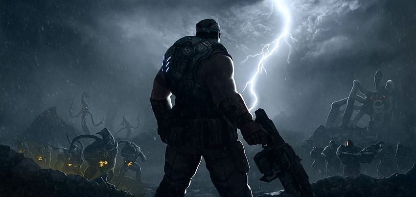 Gears of War-Hintergrund, Gears of War 3 HD-Hintergrundbild