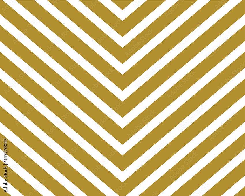 Chevron pattern design set in gold and white. Seamless vector texture paper background. Stock Vector, Black and Gold Chevron HD wallpaper