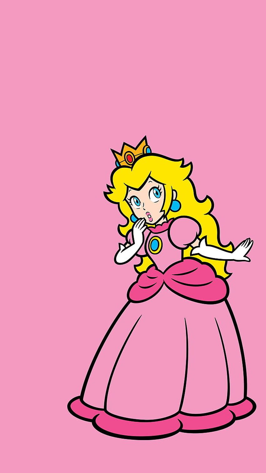 : jeux vidéos, Princess Peach, Super Mario, Princess Peach Phone Fond d'écran de téléphone HD