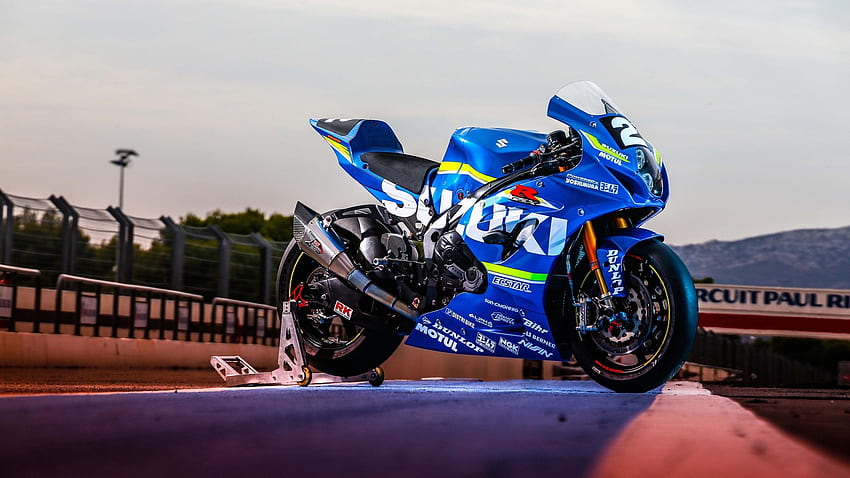 Suzuki Gsx R1000r, blaues Motorrad, 2560 x 1440 Motorrad HD-Hintergrundbild