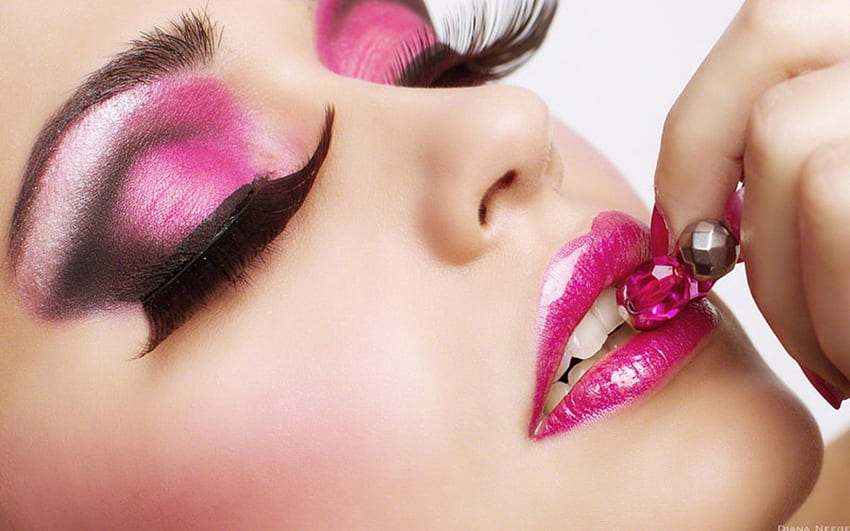 Makeup for, Pink Makeup HD wallpaper