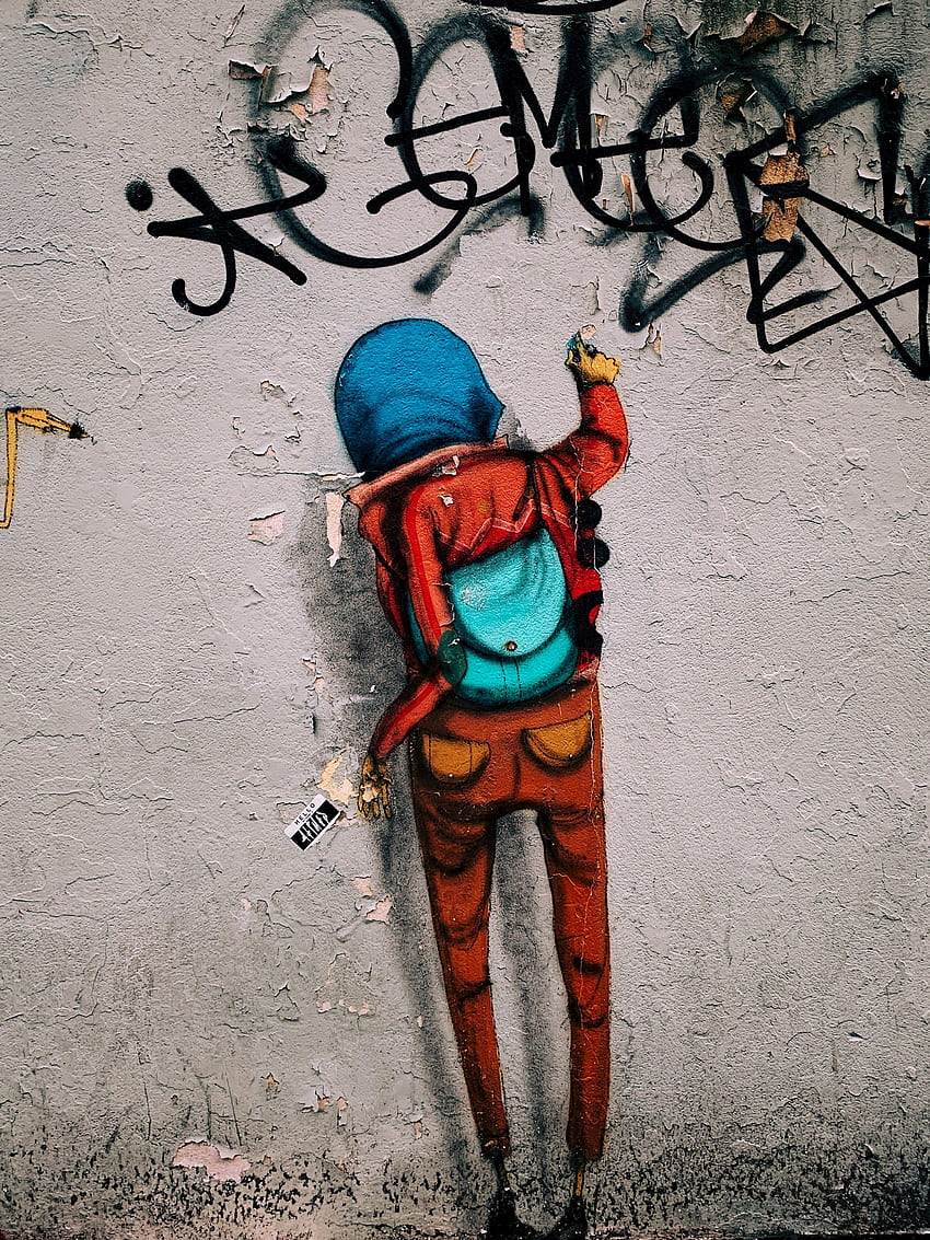 Изкуство, стена, графити, улично изкуство HD тапет за телефон