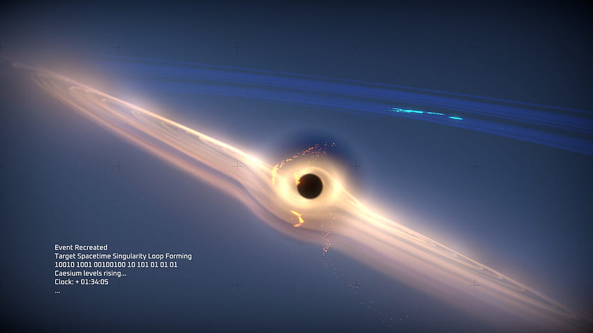 Schwarzes Loch, Loch, Schwarz, CG, Fantasie, Weltraum HD-Hintergrundbild
