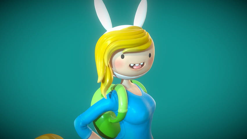 Fionna and Cake Fan Art - 3D model HD wallpaper | Pxfuel