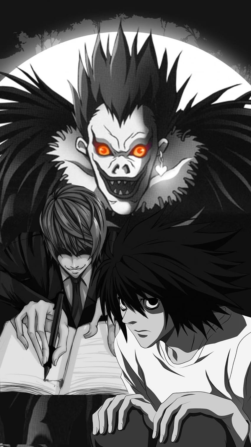 Death Note Anime Wallpaper HD  Background  Chrome Theme New Tab