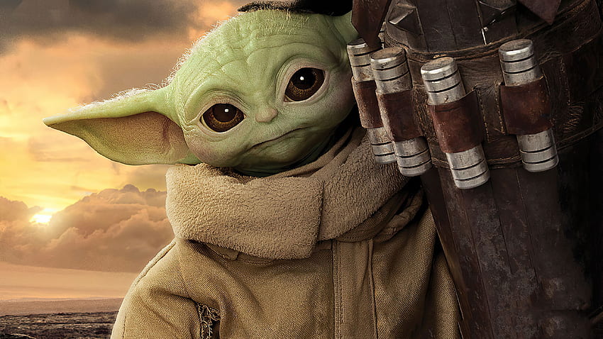 Baby Yoda Star Wars Mandalorianer 2 HD-Hintergrundbild