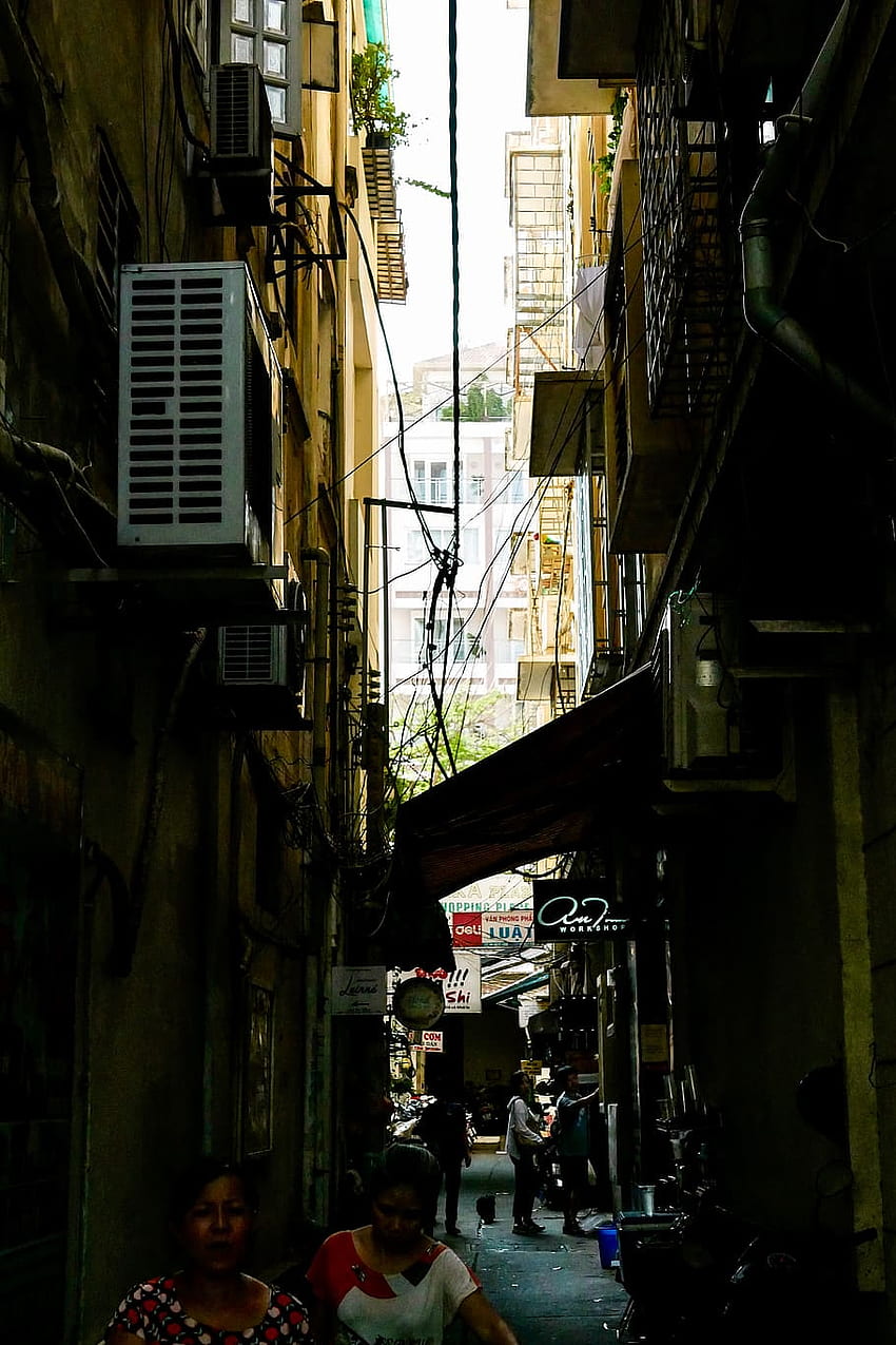 : vietnam, ho chi minh city, urban, urbex, alleyways, Vietnam Street HD phone wallpaper